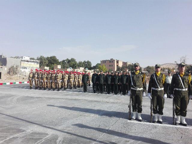 صبحگاه مشترک نیروهای مسلح در اسلام آبادغرب برگزار شد
