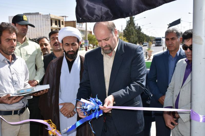 افتتاح زائرسرا و میدان امام حسین(ع) در شهر حمیل
