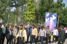 کاروان زائرین اسلام آبادغرب به مرقد امام راحل اعزام شد+تصاویر