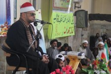 محفل انس با قرآن با حضور قاری بین المللی کشور مصر در اسلام آبادغرب برگزار شد