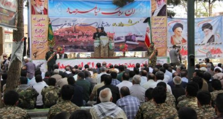 مراسم باشکوه گرامیداشت روز ملی اسلام آباد غرب و یادواره 1280 شهید شهرستان +تصاویر