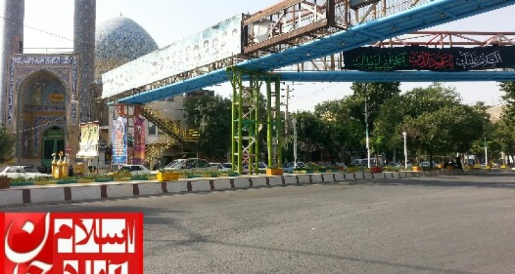 پل های بی عابر اسلام آباد غرب