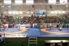 افتتاحیه مسابقه کشتی آزاد کشور در اسلام آبادغرب برگزار شد