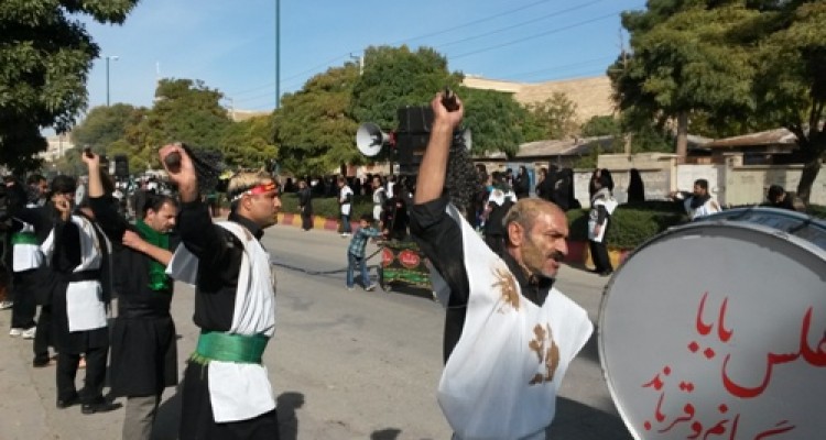 عزاداری روز عاشورا در اسلام آبادغرب