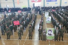 همایش بزرگ شكوه و ایستادگی 3هزار نفری بسیجیان اسلام آبادغرب برگزار شد+ تصاویر