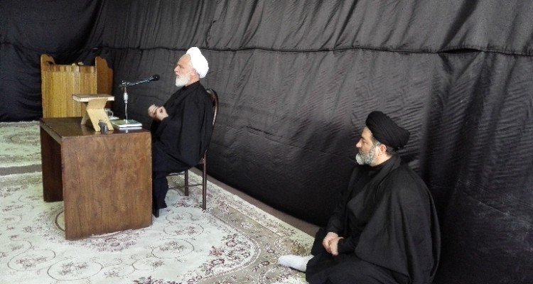 دیدار آیت الله محمدی عراقی با امام جمعه و رؤسای ادارات شهرستان اسلام آبادغرب