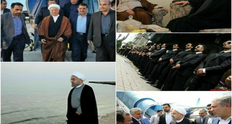 تحلیلی از استراحت یا فضای کاری حضور هاشمی در کیش و عسلویه/ سرانجام مطالبات اقتصادی مردم چه شد؟