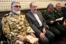  عکس/ مراسم ترحیم والده سردار سلامی