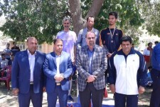 مسابقه دو استقامت" احترام به سالمندان"  در روستای سرخک اسلام آبادغرب برگزار شد