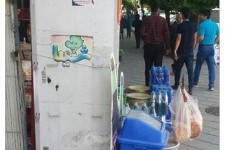 خیز بزرگ مغازه‌ داران و دست فروشان برای فتح پیاده روهای اسلام آبادغرب