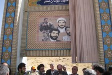 رونمایی از یادمان شهیدان عملیات مرصاد "برادران مظفر" در اسلام آبادغرب