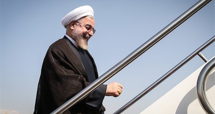 روحانی عازم جمهوری آذربایجان شد