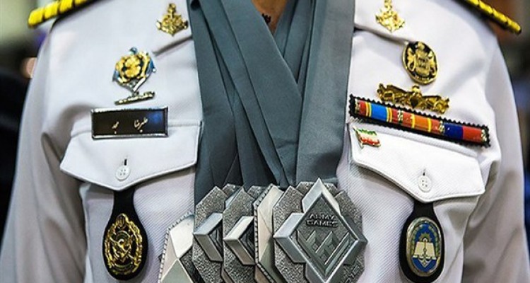 استقبال از نظامیان شرکت کننده در مسابقات روسیه