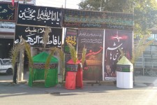 تصاویری از حال و هوای محرم در اسلام آبادغرب