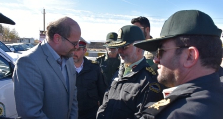 حضور جانشین فرمانده انتظامی کشور در اسلام آباد غرب+عکس