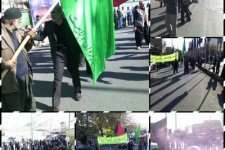 مراسم سوگواری شهادت امام رضا (ع) در اسلام آبادغرب+تصویر