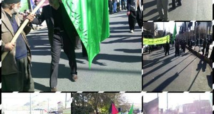 مراسم سوگواری شهادت امام رضا (ع) در اسلام آبادغرب+تصویر