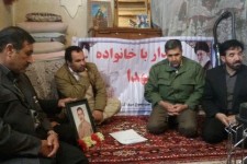 دیدار با خانواده معظم شهدای اهل سنت در اسلام آبادغرب