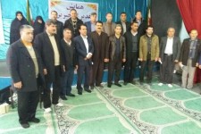 تجلیل از خیرین مدرسه ساز  بخش حمیل+ عکس