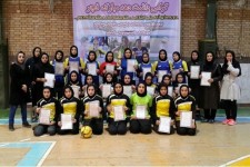 قهرمانی تیم فوتسال دبیرستان حضرت طاهره(س) اسلام آبادغرب در مسابقات قهرمانی آموزشگاه های استان 