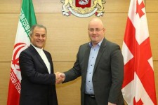 علاقه مندی وزرای گرجستان برای توسعه همکاری های بيشتر با ایران + تصاویر 