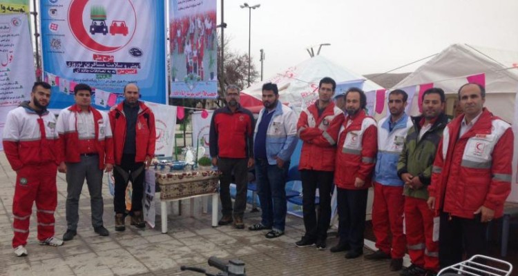 ارزیابی مطلبوب خدمات داوطلبین جمعیت هلال احمر شهرستان اسلام آباد غرب+ تصاویر