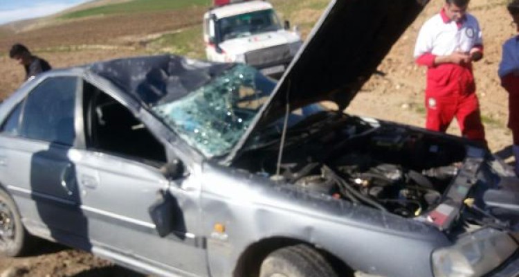 واژگونی پژو پارس در جاده روستای لرینی اسلام آبادغرب2 مصدوم برجای گذاشت+عکس