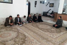 دیدار و سرکشی از خانواده شهدا و  جانبازان در اسلام آبادغرب