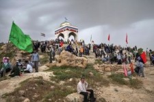 تصویر هوایی مسیر صعود به بازی دراز