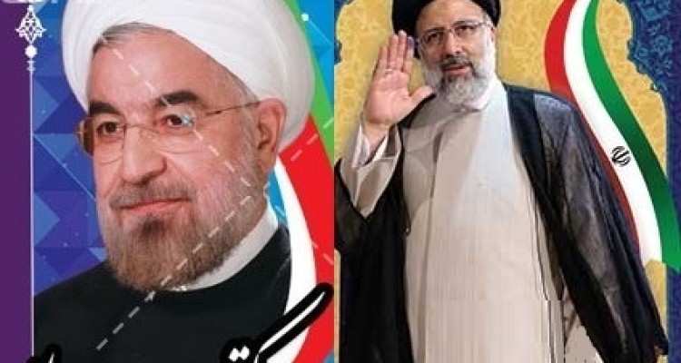 پاسخ ستاد انتخابات اسلام آبادغرب در خصوص جمع آوری بنرهای روحانی و رئیسی