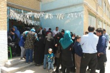 حضور پرشور مردم شهرستان اسلام آبادغرب در پای صندوق های رای+تصوِیر