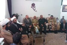 دیدار و سرکشی از خانواده شهدا و  جانبازان در اسلام آبادغرب+تصاویر