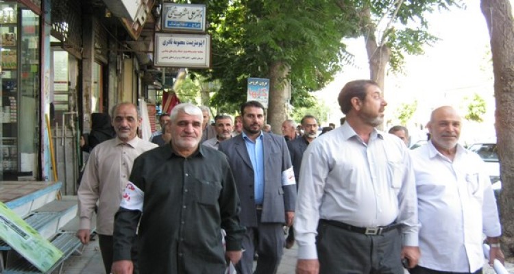 مانور "تذکر لسانی، وظیفه همگانی" در  اسلام آبادغرب برگزار شد+ تصاویر