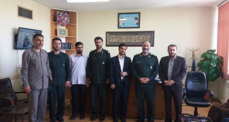 دیدار فرمانده سپاه اسلام آبادغرب با دادستان و رییس دادگستری شهرستان+عکس