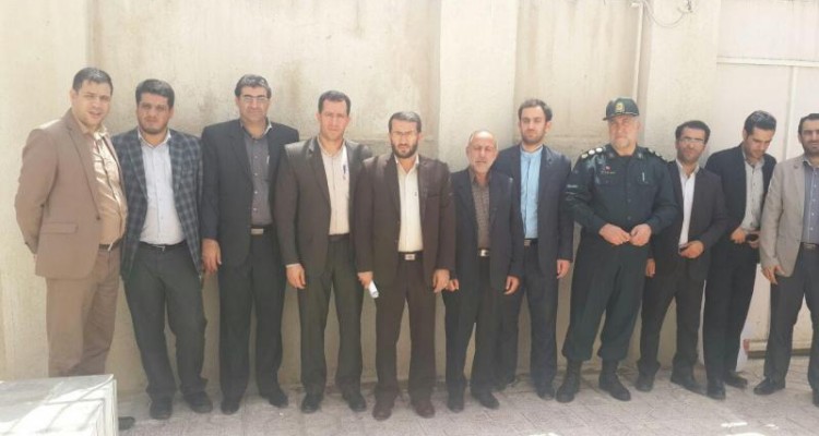 بازدید قضات دادگستری و فرماندهی انتظامی شهرستان از زندان اسلام آبادغرب و بررسی وضعیت زندانیان