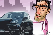 از پورشه سواری وزیر بهداشت تا پراید سواری مردم/کاریکاتور