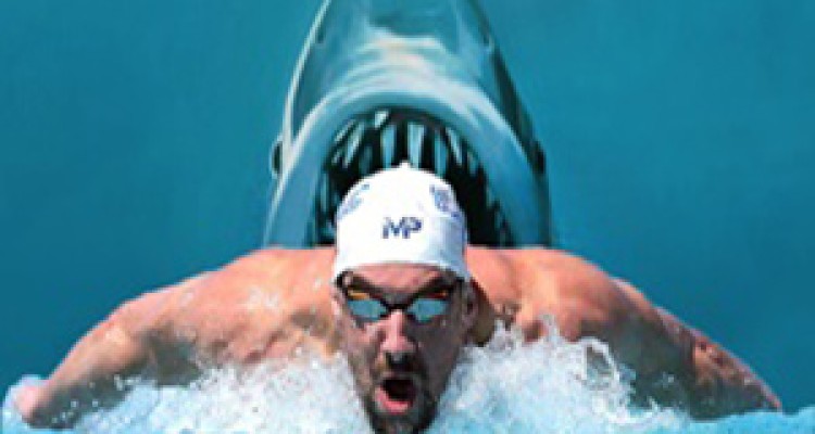 فیلم کامل مسابقه تماشایی مایکل فلپس با کوسه 