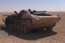 نابودی ادوات نظامی داعشی‌ها در السخنه + فیلم 