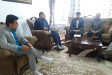 دیدار و سرکشی از خانواده شهید علی مردان اعظمی از شهدای جهادگر اسلام آبادغرب