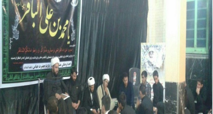 مراسم عزاداري به مناسبت شهادت امام محمد باقر(ع) در اسلام آبادغرب+تصاویر