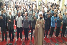 برگزاری نماز عید قربان در اسلام آبادغرب+تصاویر