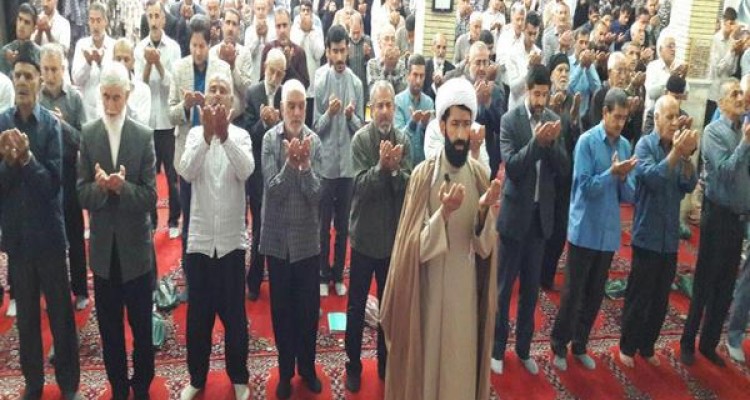 برگزاری نماز عید قربان در اسلام آبادغرب+تصاویر