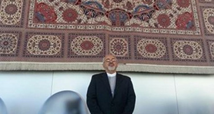 تابلو فرشی که به تازگی به سازمان ملل اهدا شد + فیلم 