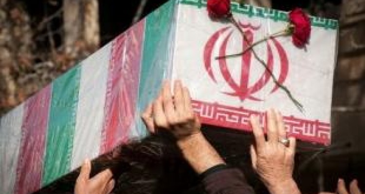 پیکر جانباز شهید منصورعلی کرمی درگلزار شهدای کرمانشاه خاکسپاری شد