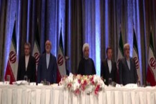 حضور روحانی در جمع ايرانيان مقيم آمريكا + فیلم 
