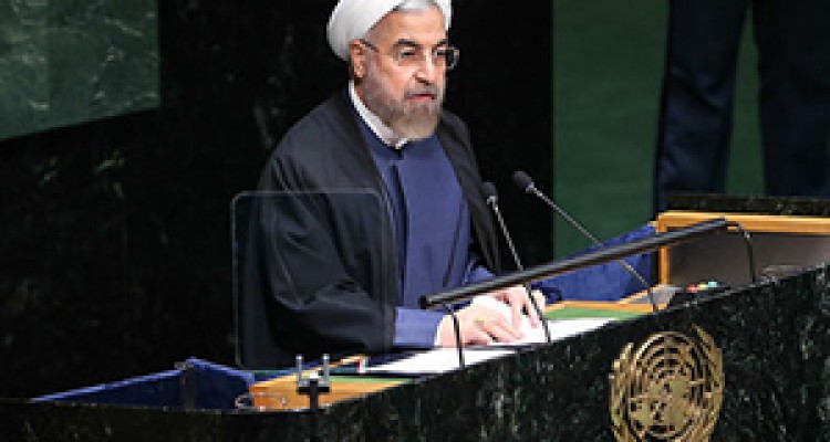 سازمان ملل آماده شنیدن آخر قصه برجام از زبان روحانی + فیلم 