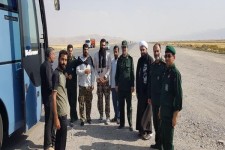 استقبال از مدافعین حرم لشکر امیرالمومنین(ع) در اسلام آبادغرب +تصاویر