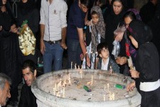 مراسم شام غریبان در اسلام آبادغرب+تصاویر