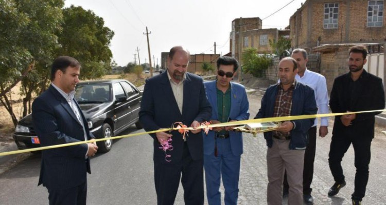 بهره برداری از ۲ طرح روستایی در اسلام آبادغرب+عکس