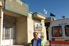 آمادگی فوریت های پزشکی اسلام آبادغرب جهت   امدادرسانی به زوار اربعین حسینی(ع)